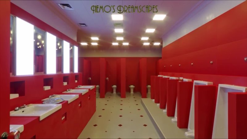 You're in The Red Bathroom at a ball in 1921 in The Gold Room Overlook Hotel ambience 3 HOURS ASMR_1080p