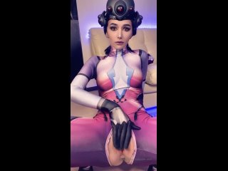 Purple Bitch - Oh I enjoyed so much today’s shooting and Widowmaker cosplay, Teen Russian Русская Анал Anal Gape Cosplay Косплей
