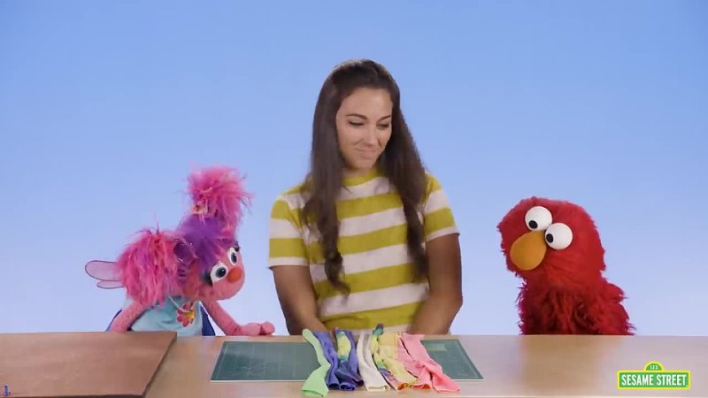 Sesame Street DIY Dog Toy with Nina, Elmo, and