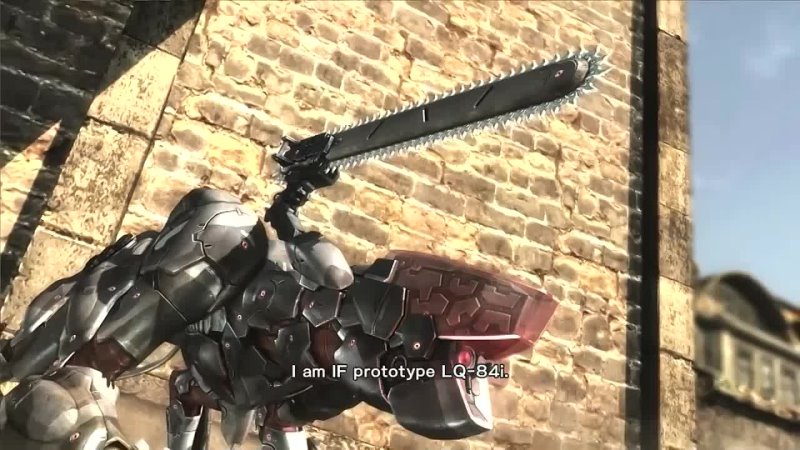 Metal Gear Rising Revengeance Blade Wolf Boss
