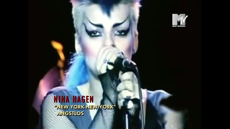 1983 Nina Hagen New York New York ( Original Live Version) MTV