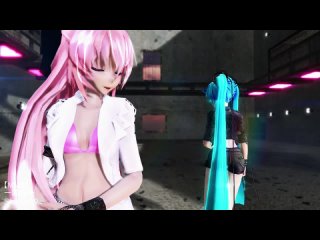 【MMD】Ikkitousen_ 一騎当千 - Miku X Luka HD 1080p