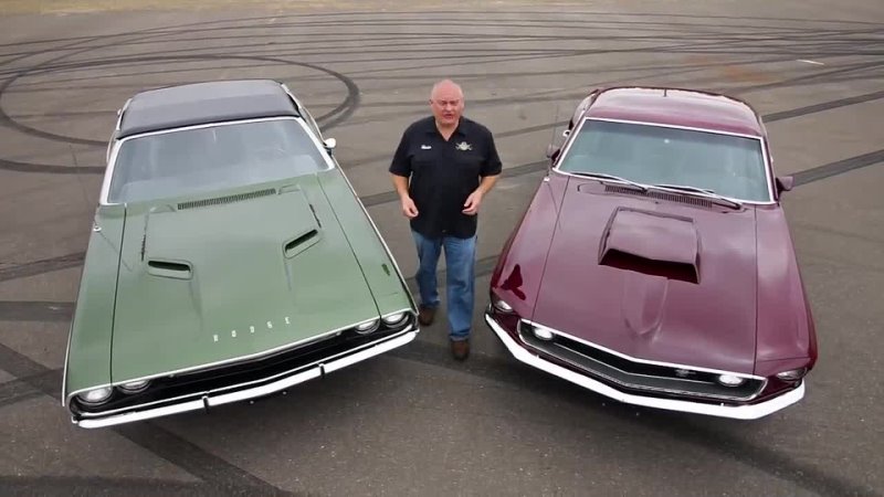 1969 Mustang BOSS 429 1970 Dodge Challenger R T 426 HEMI Muscle Car Of The Week Episode