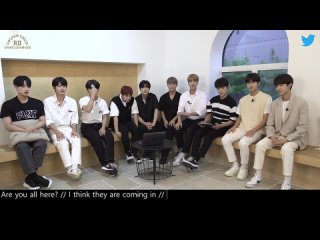 210801 Golden Child @ Twitter Blueroom LIVE Q&A