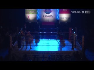 Team 200kg (Chihiro Hashimoto & Yuu) vs Mio Momono & Rin Kadokura