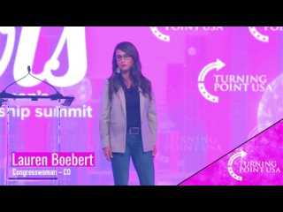 TPUSA · Diputada Lauren Boebert en la Cumbre de Liderazgo para Mujeres Jóvenes (11 junio 2021)