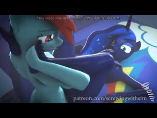 Futa dash fucks Luna self suck(high)