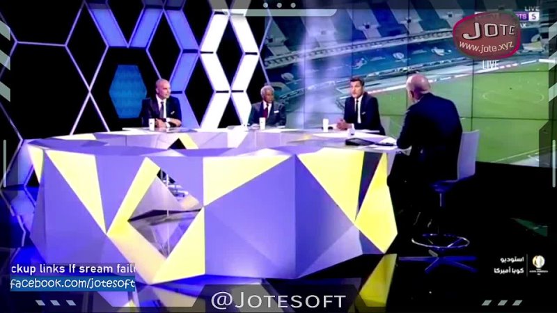 Jotesoft live sports, Brazil vs Colombia UEFA Co