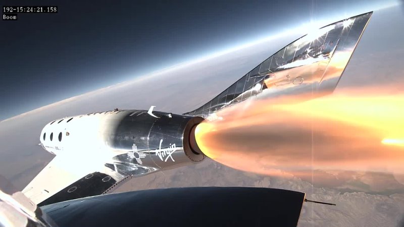 [Virgin Galactic] Virgin Galactic's First Fully Crewed Spaceflight #Unity22