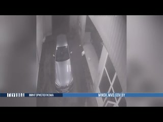 В Минске автомойщик угнал BMW учредителя и разбил.
