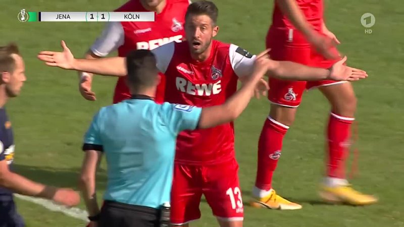 DFB Pokal: FC Carl Zeiss Jena 1. FC Köln, Highlights,