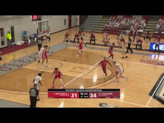 NCAAM 20210306 Colgate vs Boston Patriot Quarterfinal