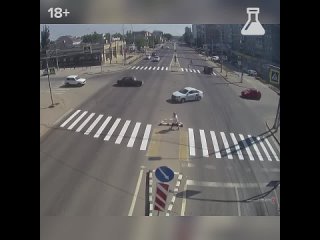 Сбила бабулечку на пешеходном в Волгограде