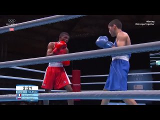 Albert Batyrgaziev (RUS) vs Samuel Kistohurry (FRA) 57kg 2020 European Boxing Olympic Qualification Tournament