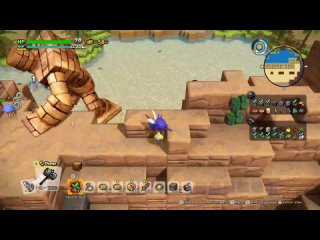 [Longplay] Dragon Quest Builders 2: Explorer's Shores [1/2] Soggy Skerry, Blossom Bay, Irisdescen...