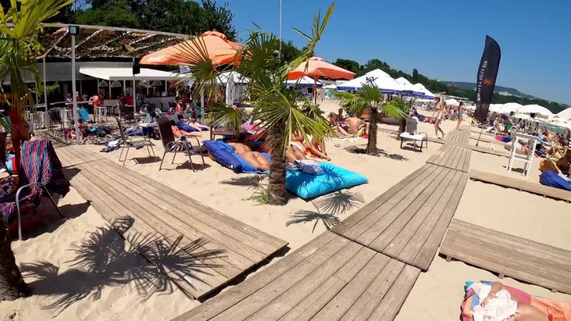 Varna Beach Walking Summer days August 2021 Best