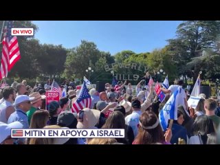 EEUU · Patriotas muestran su amor a  Israel en Beverly Hills, California (23 mayo 2021)