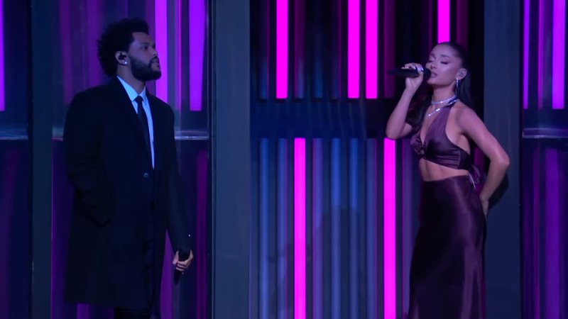 The Weeknd & Ariana Grande - Save Youre Tears (Live). Паблик: sunshine ariana.