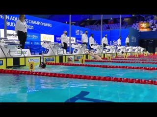 Men 200m Backstroke FINAL 2021 European Aquatics Championships