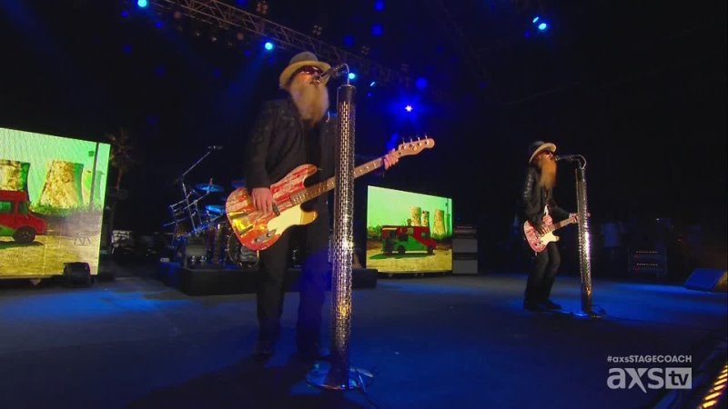 ZZ Top Stagecoach Californias Country Music Festival