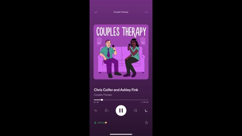 Крис в подкасте Couples Therapy