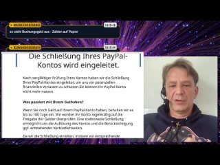 🕘➕1️⃣5️⃣ Vorsicht vom Zahlungsdienstleister PayPal…