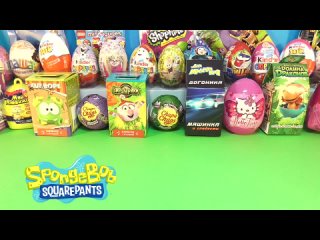 [Alex KinderToys] 50 СЮРПРИЗОВ! Смешарики, Frozen, My little pony, Барби, Тролли, Дисней Kinder Surprise Eggs unboxing