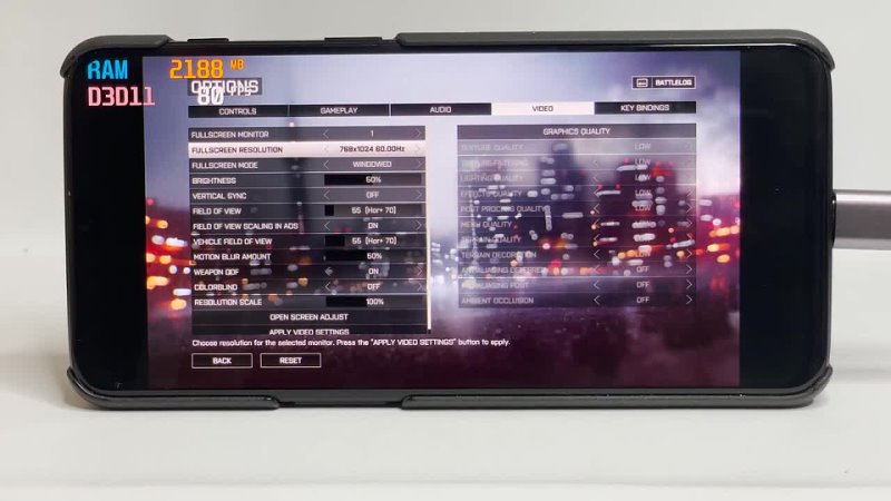 Battlefield 4 on Snapdragon 845 Windows 11