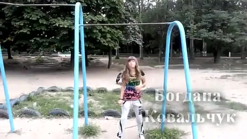Турники и Брусья, street workout girl. Богдана Ковальчук