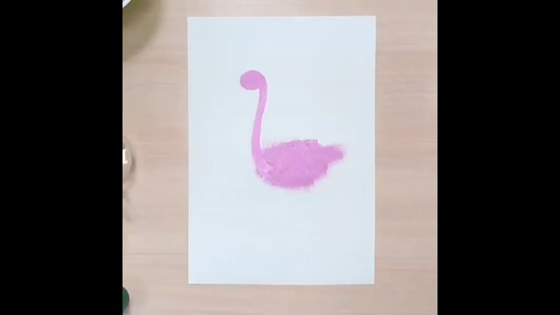 Простой способ нарисовать розового