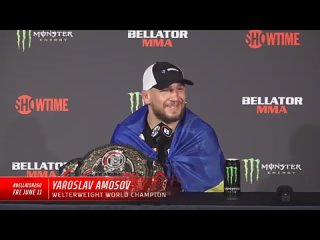 Ярослав Амосов. После боя Bellator 260