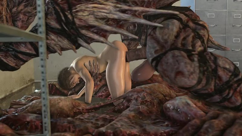 3 D Monster Jill Valentine in BIG Trouble Rrostek Resident Evil Hentai 720p Rule 34