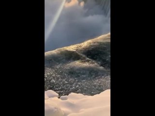 The beauty of frozen Niagara falls
