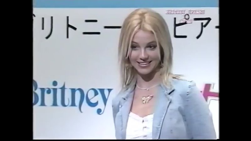 2002 Britney Spears in Japan April 2002