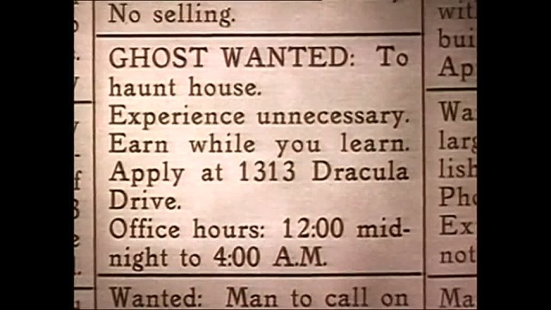 1940 08 10 MM Ghost Wanted DVD