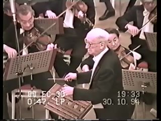 ILYA MUSIN-ИЛЬЯ МУСИН,  at “91“, conducts Mozart