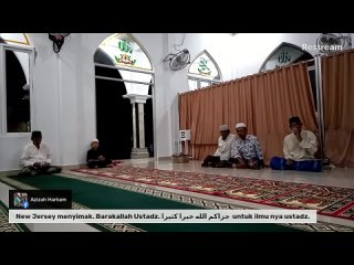 Pengajian Mesjid Yahyawiyah - Kamis, 22 Juli 2021 M - 13 Dzul Hijjah 1442 H  Pangkalan Desa Indra...