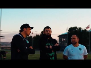 Магомед Даудов посетил тренировку ФК Ахмат