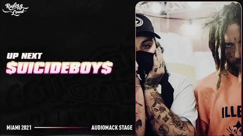 $uicideboy$ — LIVE «Rolling Loud Miami 2021»