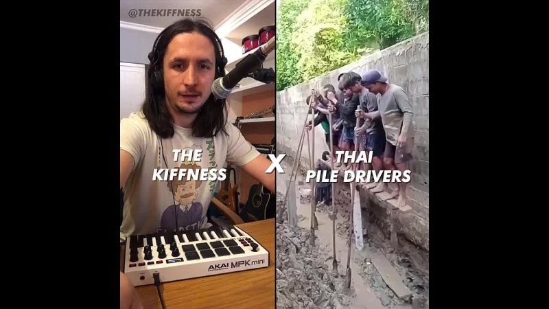 The Kiffness X Thai Pile Drivers (Work Shanty) [Live Looping Drum & Bass Remix]