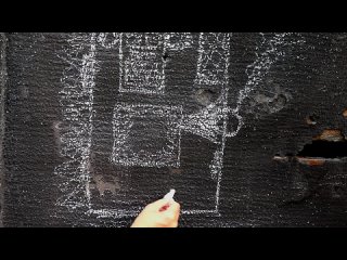 [JulianaBanana ASMR] АСМР Рисую МЕЛОМ МУРАШКИ 100% Шепот о доме | ASMR SOUNDS CHALK Drawing Tapping LONG Nails