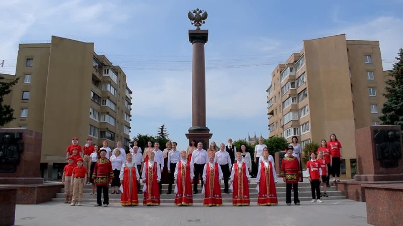 Аист на крыше песня хор