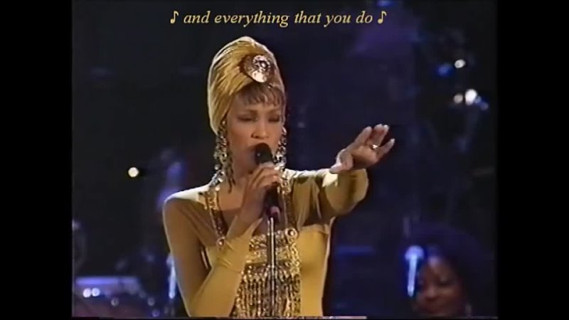 Whitney Houston ( LIVE) I Have Nothing w
