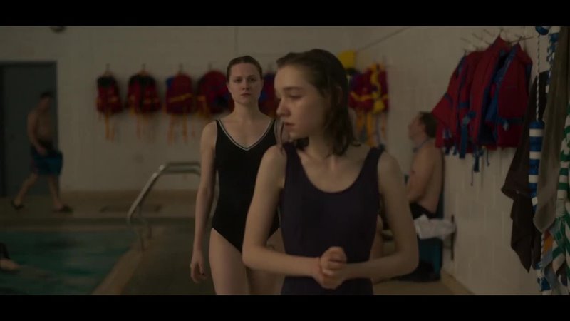 Julia Sarah Stone and Evan Rachel Wood Swimming Pool Scene, Allure