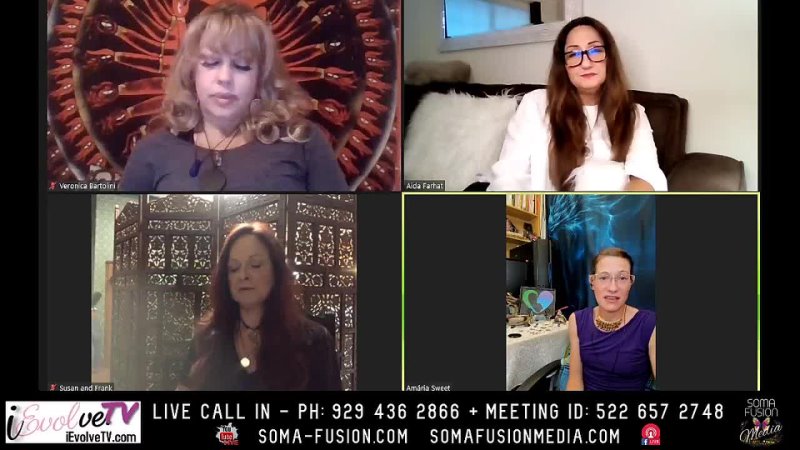Conscious Heart Solutions with Aida Farhat - Special Guest Roundtable With Veronica, Susan & 