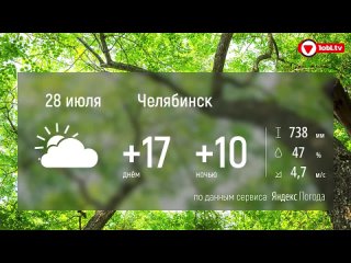 Погода на Южном Урале 28 июля