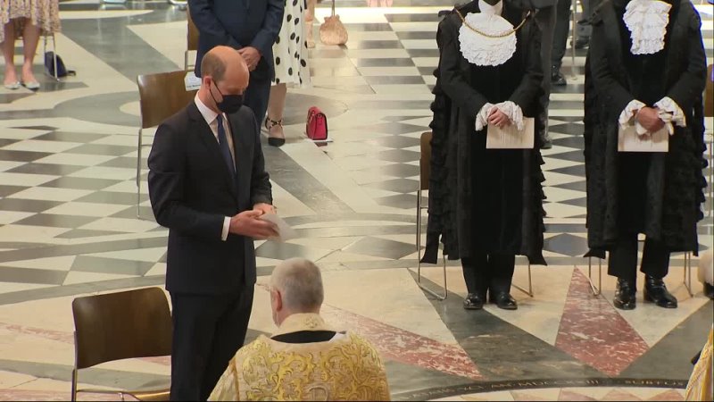 The Duke of Cambridge Attends NHS Service