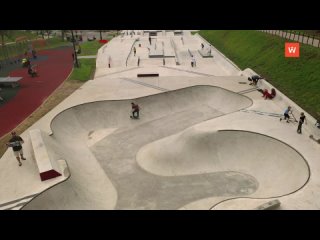 Скейтпарк в Песчанке – место притяжения молодых спортсменов