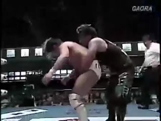 Kaz Hayashi (c) vs. MAZADA -  (AJPW Cross Over 2009 - Day 8)