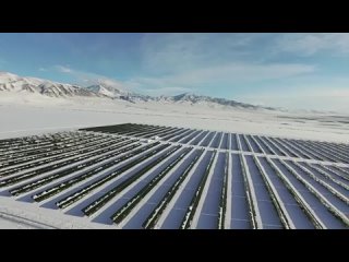 Крупнейшая в РФ солнечная электростанция в с. Кош-Агач, Республика Алтай#солнечнаядолина #сэс #солнечнаястанция #solarstation #w